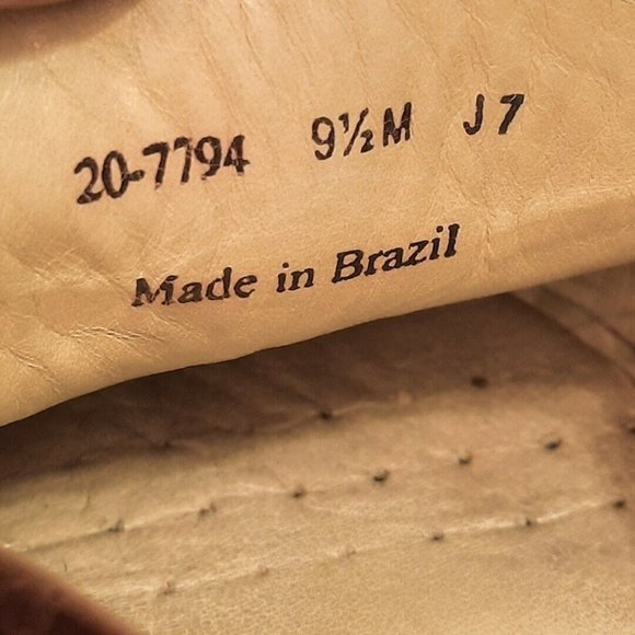 Johnston Murphy Ainsworth Mens Size 9.5 Shoes Brown Leather Sheepskin Loafers main image 7
